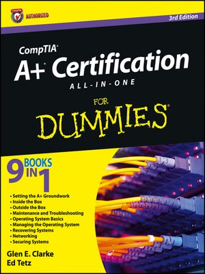 cover image of CompTIA A+ Certification All-in-One For Dummies